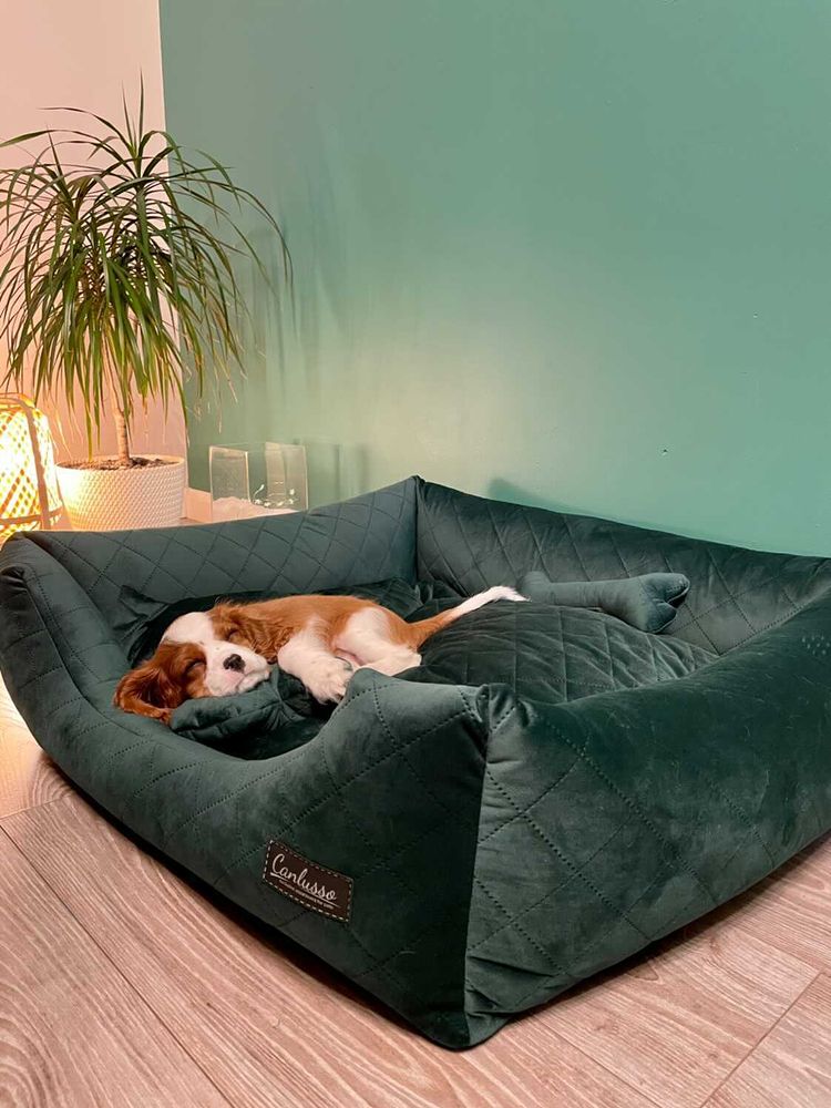 Legowisko - butelkowa zieleń