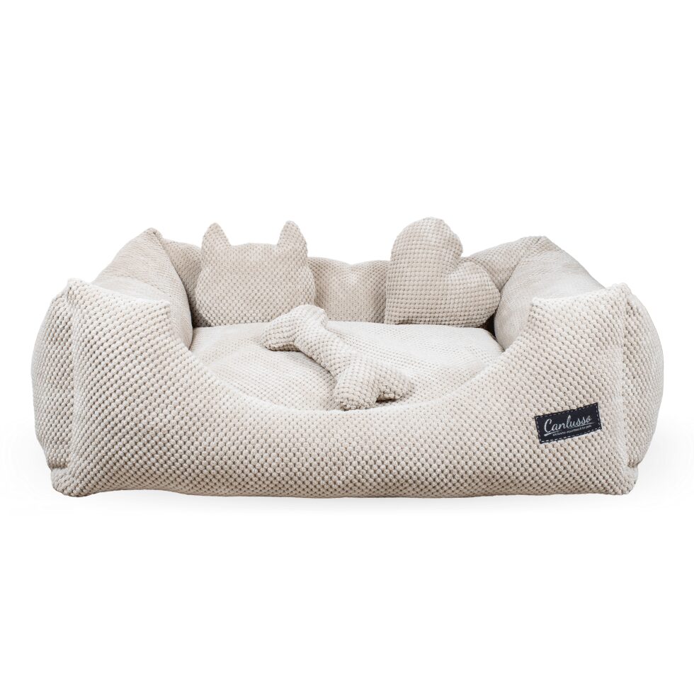 Legowisko dla psa - DOT - Kremowy