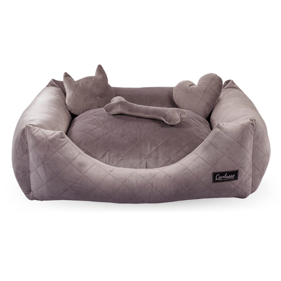 Legowisko dla psa - Elegant - Dusty pink