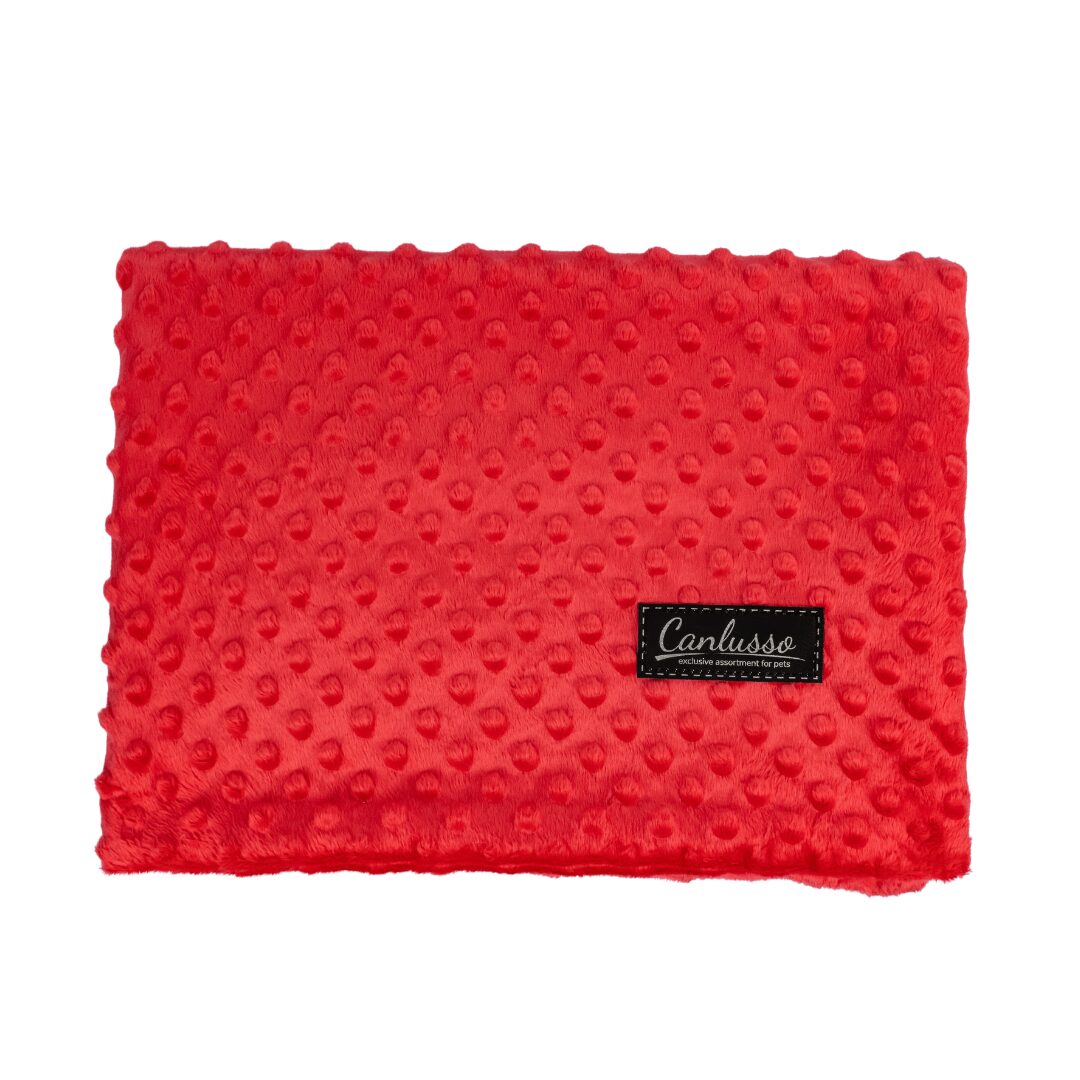 Kocyk dla psa - Christmas - czerwony