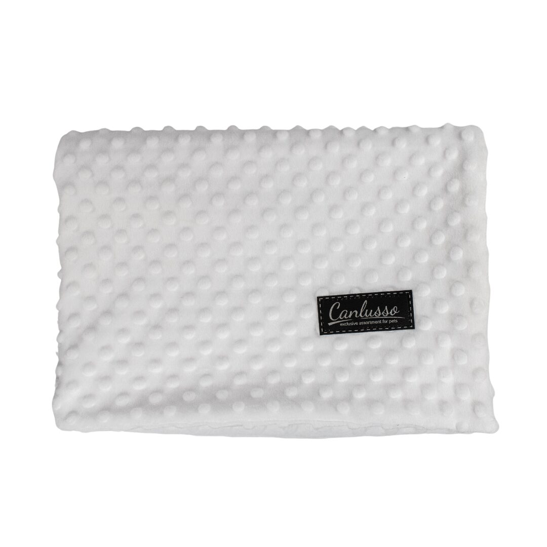 Kocyk dla psa - Christmas - biały