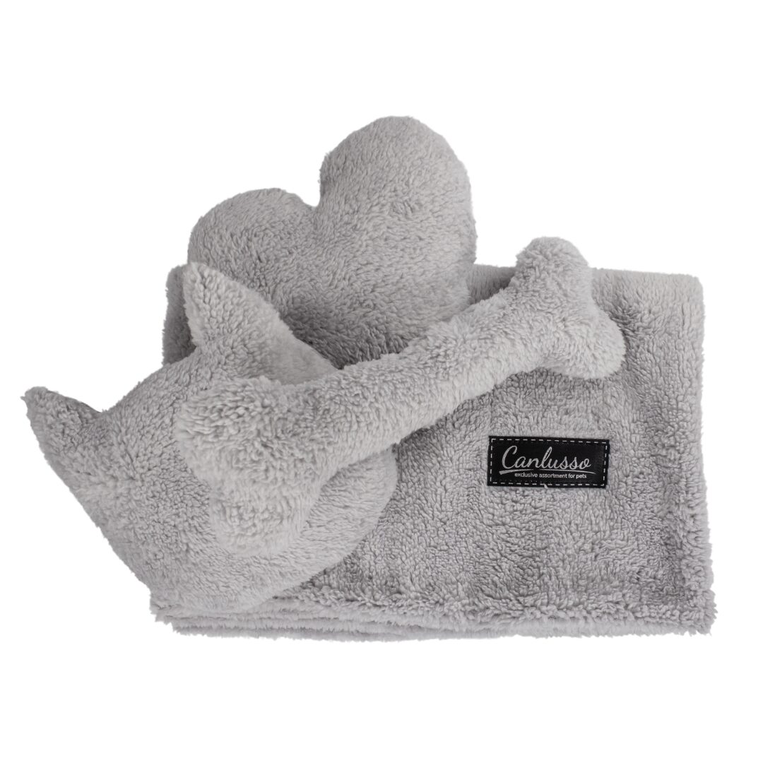 Zestaw dla psa - Christmas - szary