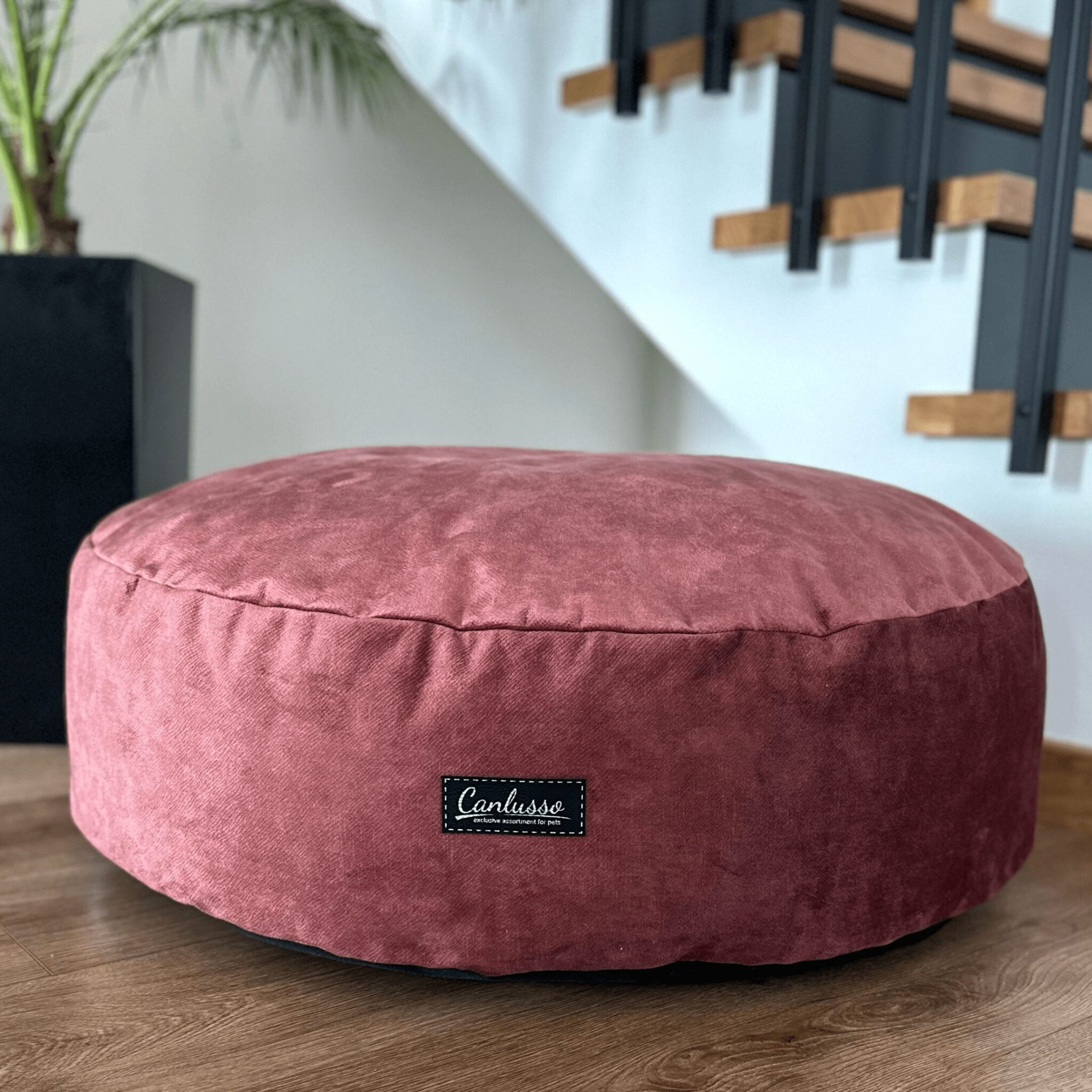 Pufa dla psa - Rose Gold 2