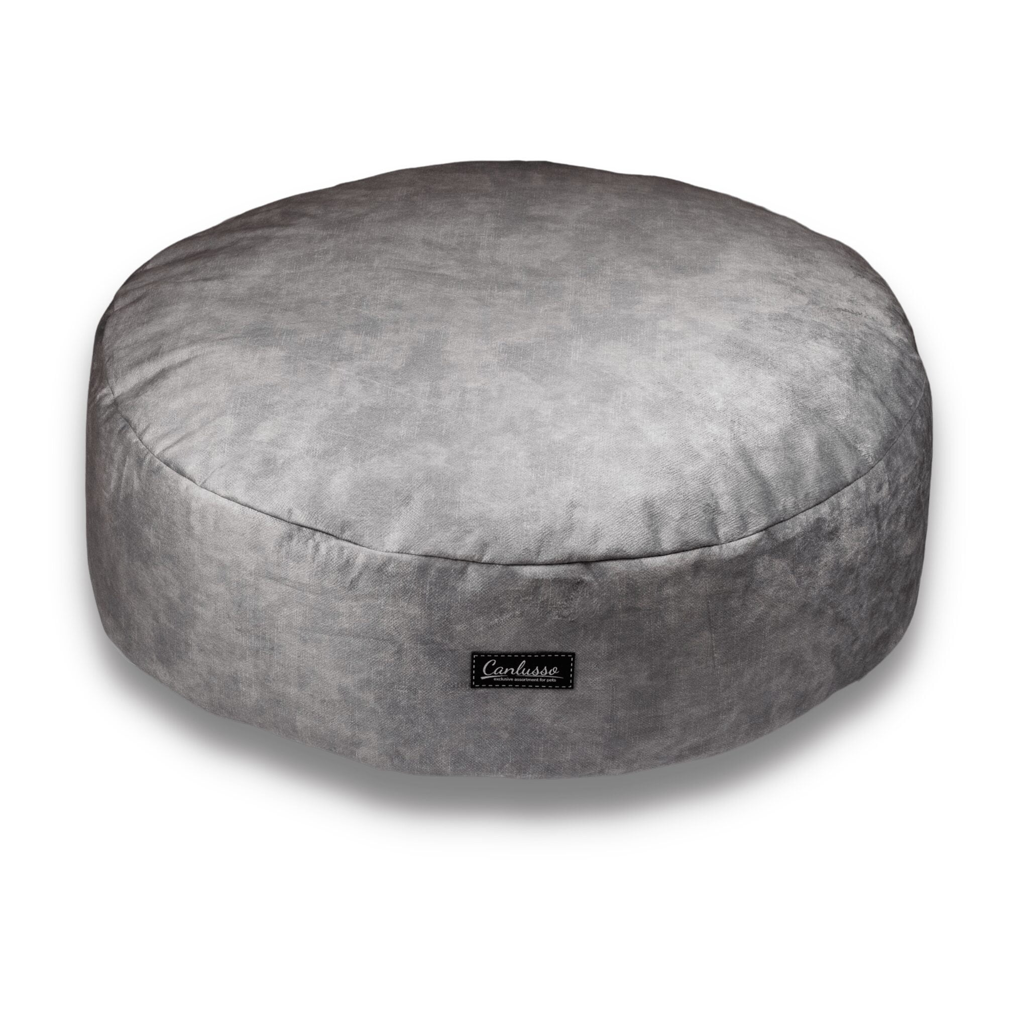 Pufa dla psa - Srebrny