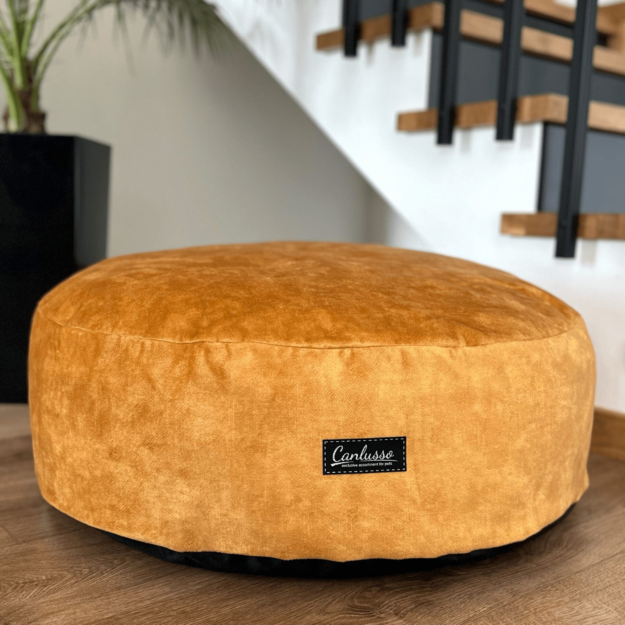 Pufa dla psa - Złoty