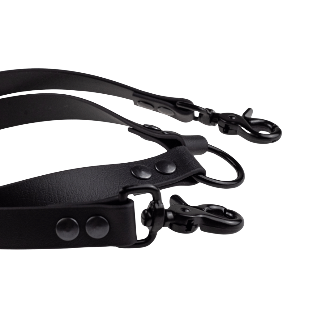 Dwójnik - BioThane - Black - Black - obrazek 3