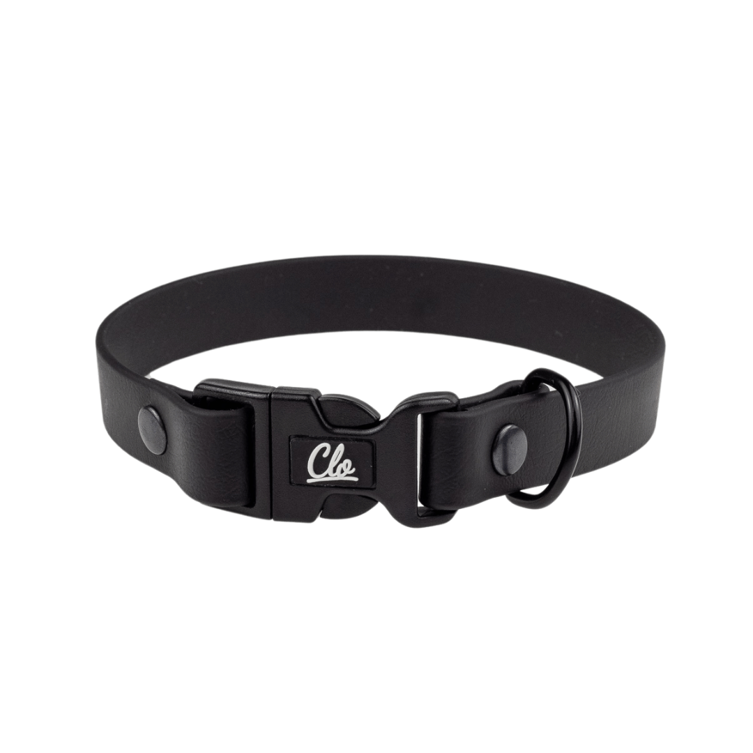 Obroża dla psa - Biothane - Black - Black