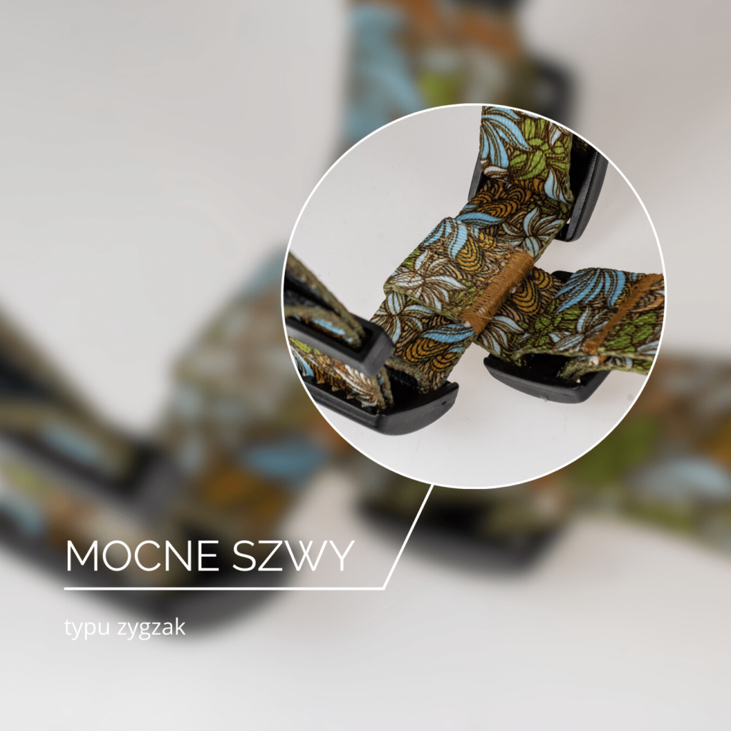 Szelki dla psa - budowa