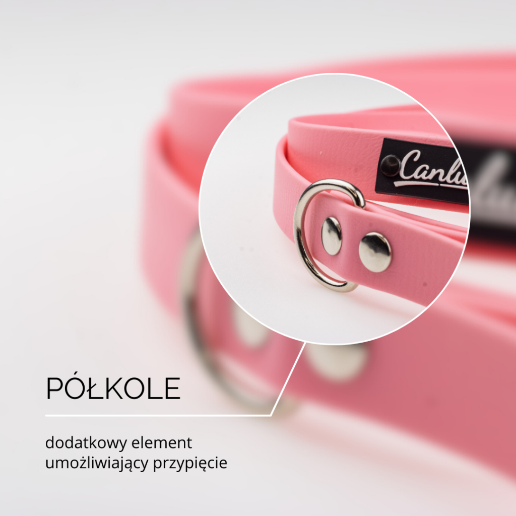 Smycz biothane dla psa - budowa