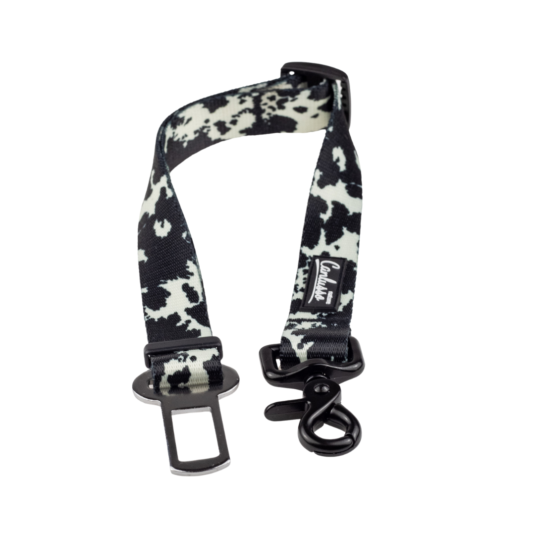 Pas do samochodu dla psa - Cow