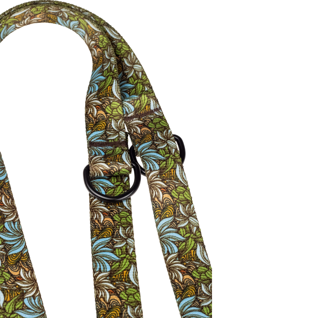 Smycz przepinana dla psa - Flowers - obrazek 4